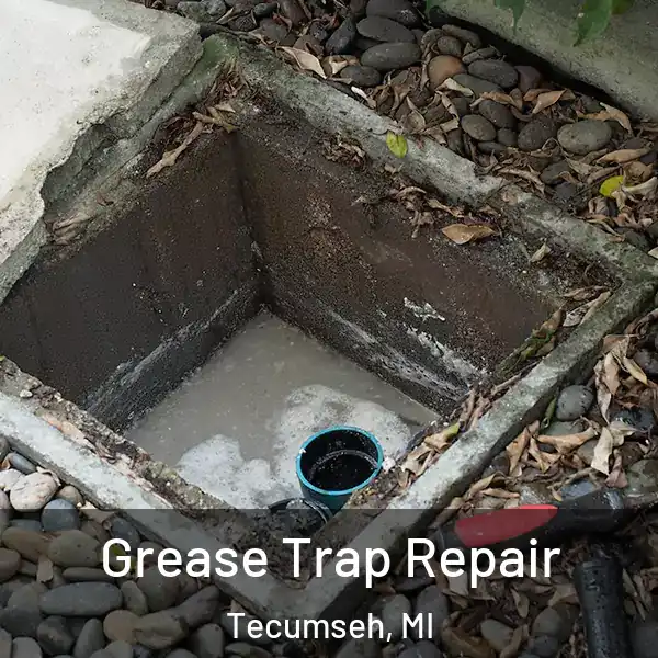  Grease Trap Repair Tecumseh, MI