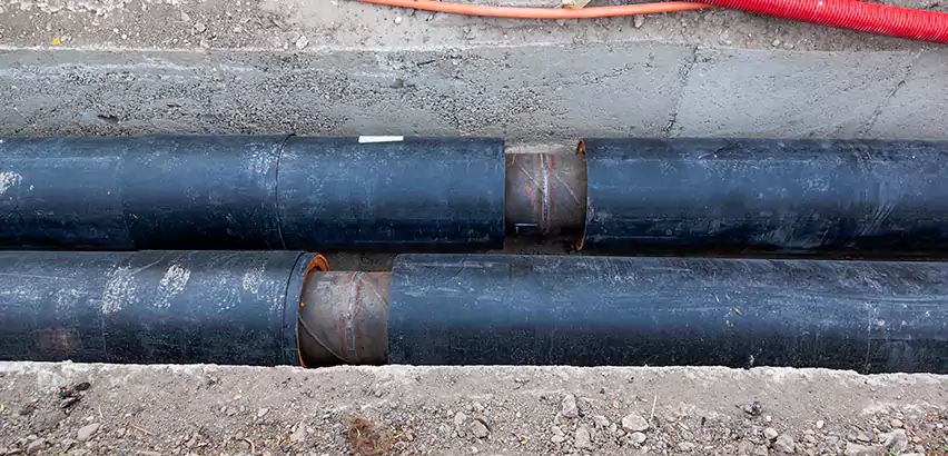 Trenchless Water Line Repair in Tecumseh
