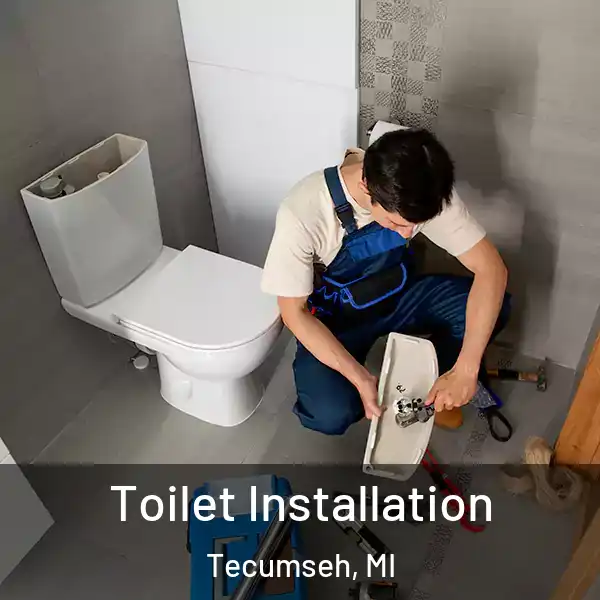  Toilet Installation Tecumseh, MI