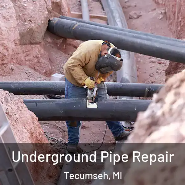  Underground Pipe Repair Tecumseh, MI