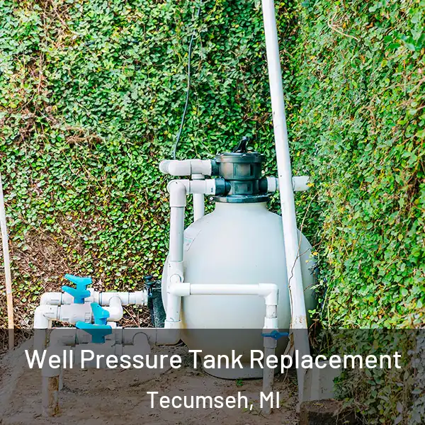  Well Pressure Tank Replacement Tecumseh, MI